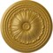 Ekena Millwork Alexa Ceiling Medallion (Fits Canopies up to 2 7/8"), 20 1/2"OD x 1 7/8"P, Iridescent Gold CM20ALIGS - alternate 1